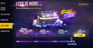 The Less is More event (Image via Free Fire)